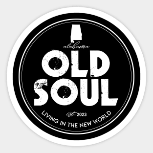 Alabama Old Soul - Rich Men Sticker